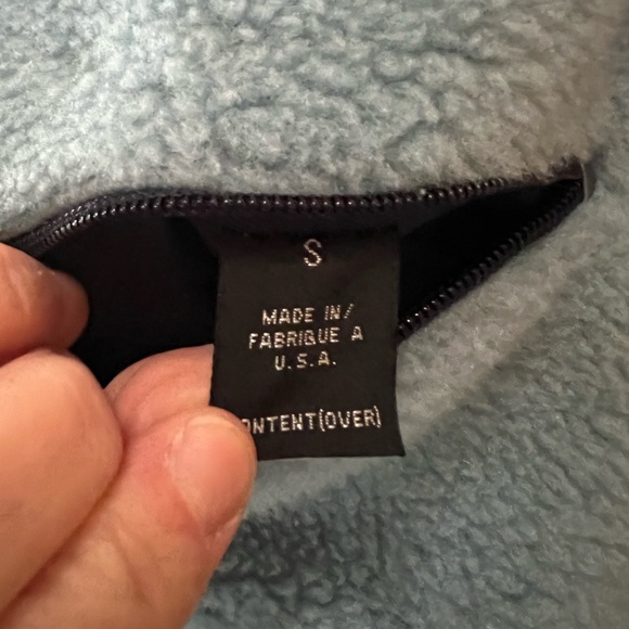 Patagonia Early 90’s Vintage Fleece Reversible Women’s Small Perfect for fall! - Picture 4 of 9